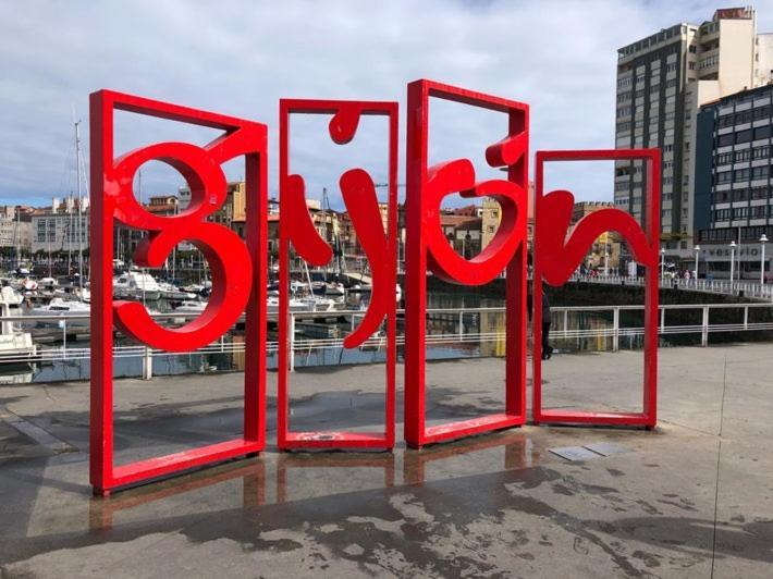 Centro Gijon Cabrales 31 Lägenhet Exteriör bild
