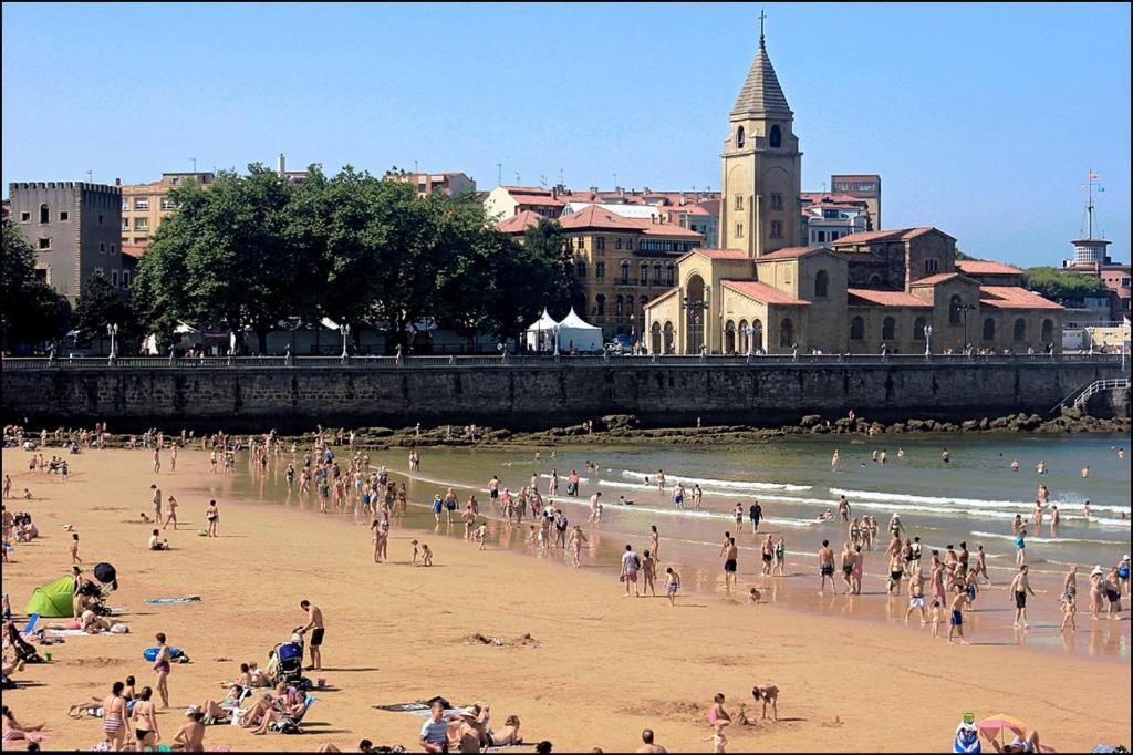 Centro Gijon Cabrales 31 Lägenhet Exteriör bild