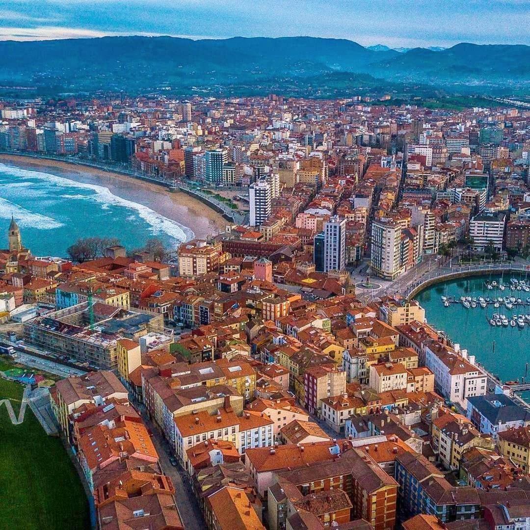 Centro Gijon Cabrales 31 Lägenhet Exteriör bild